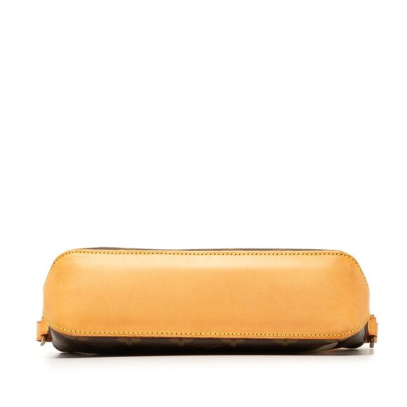 LOUIS VUITTON Brown Monogram Leather Shoulder Bag - Picture 4 of 9